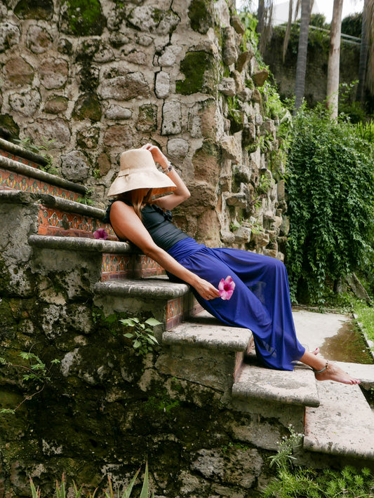 Falda Oli Color Azul Marino