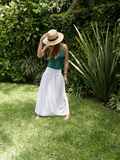 Falda Oli Color Blanco